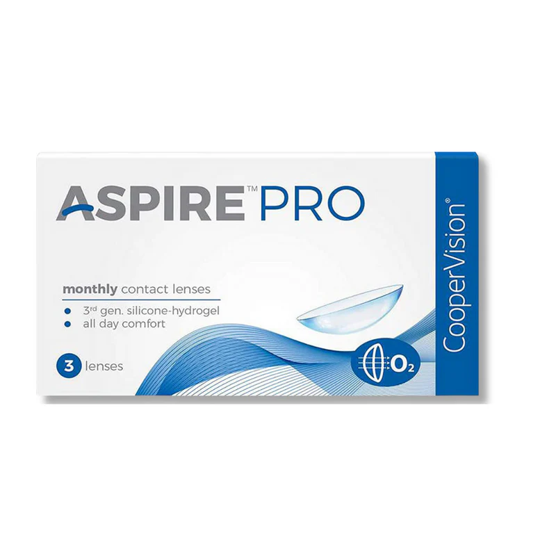 Cooper Vision Aspire Pro Monthly Disposable (3 lens)