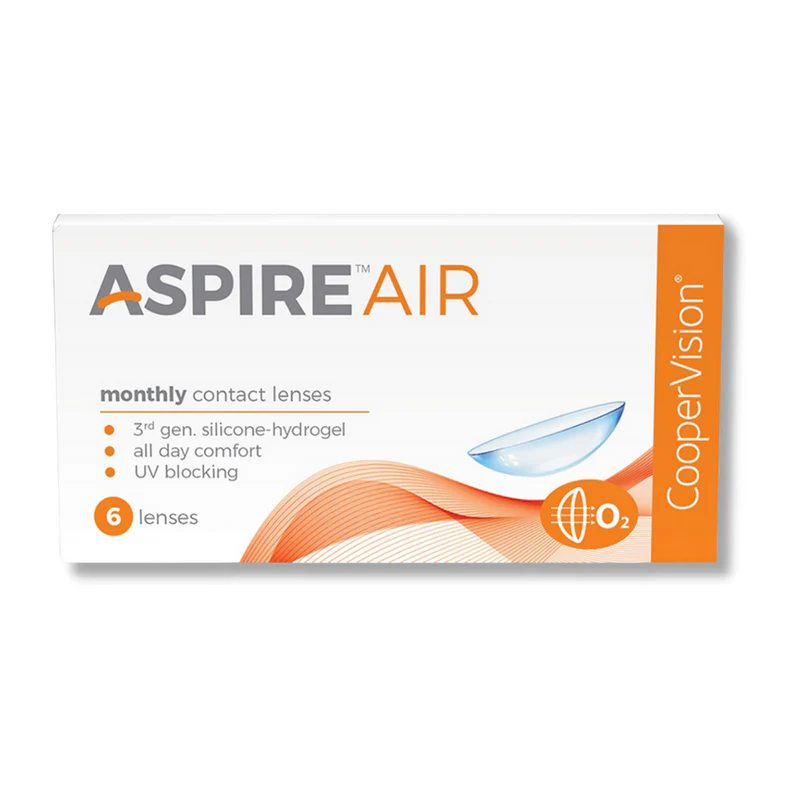 Cooper Vision Aspire Air Monthly Disposable (6 lens)